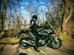 NRW on Tour Klaus Marika mit ihrer neuen Honda