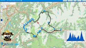 NRW on Tour Aostatal Alpin Tour Map Tag 3