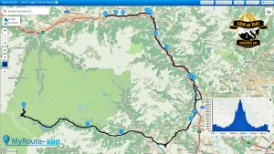 NRW on Tour Aostatal Alpin Tour Map Tag 6