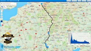 NRW on Tour Aostatal Alpin Tour Map Tag 8