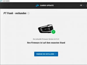 Cardo Packtalk Update 5.11