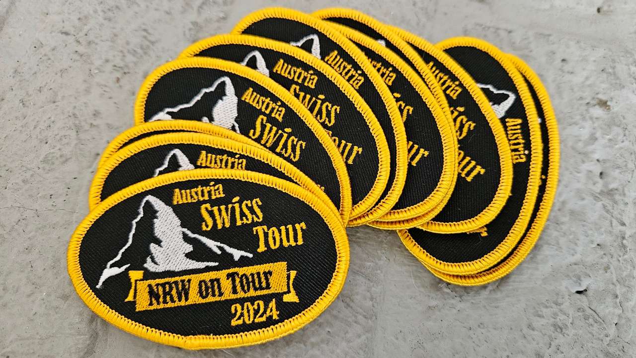 AST 2024 Austria Swiss Tour Tour-Shirt und Patch