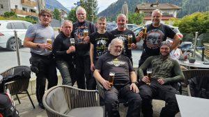 NRW on Tour nach der Tour im Hotel Edelweiss in Nauders angekommen