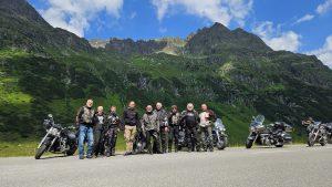 NRW on Tour am Vermunt Stausee auf der Silvretta Hochalpenstraße angekommen