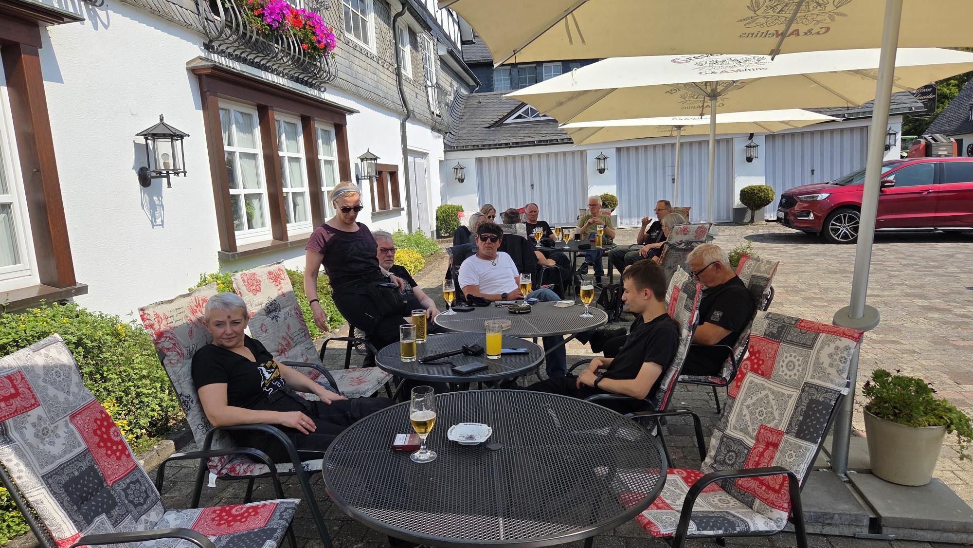 Let´s rock Schmallenberg 2025 Hinfahrt Hotel