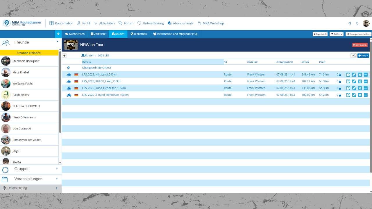 LRS Let´s rock Winterberg 2025 Routen in MyRoute-App 01