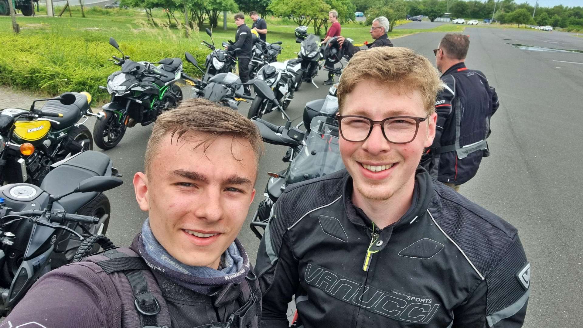 NRW on Tour Youngsters beim ADAC Motorrad Intensivtraining Grevenbroich 01